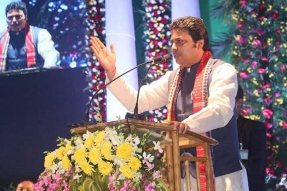 Amid Jobless situation hits Tripura CM, Biplab Deb claims, 10,000 Govt Job given under BJP regime Amid Jobless situation hits Tripura CM, Biplab Deb claims, 10,000 Govt Job given under BJP regime